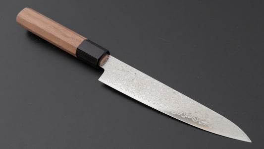 Hitohira HG Damascus Petty 150mm Walnut Handle