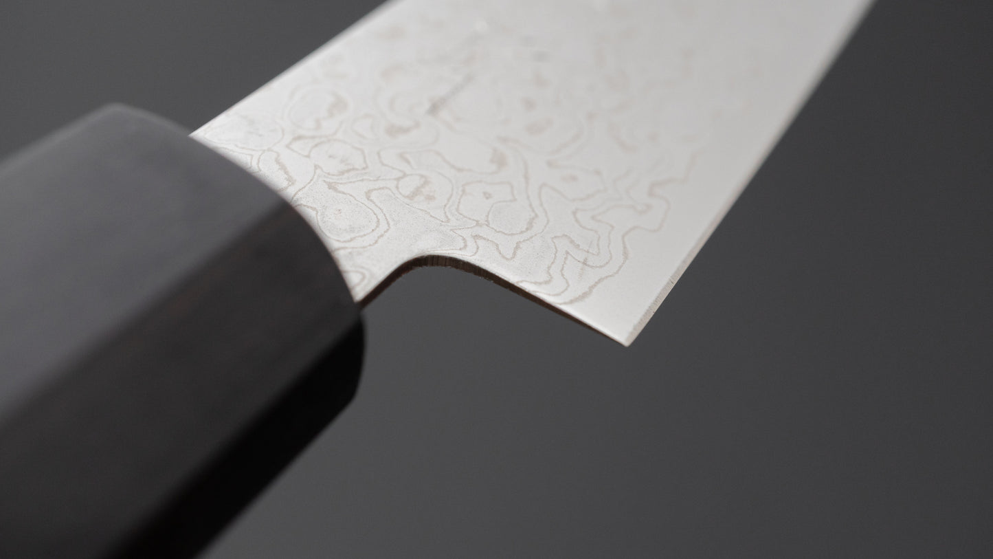 Hitohira HG Damascus Petty 150mm Walnoot Handvat