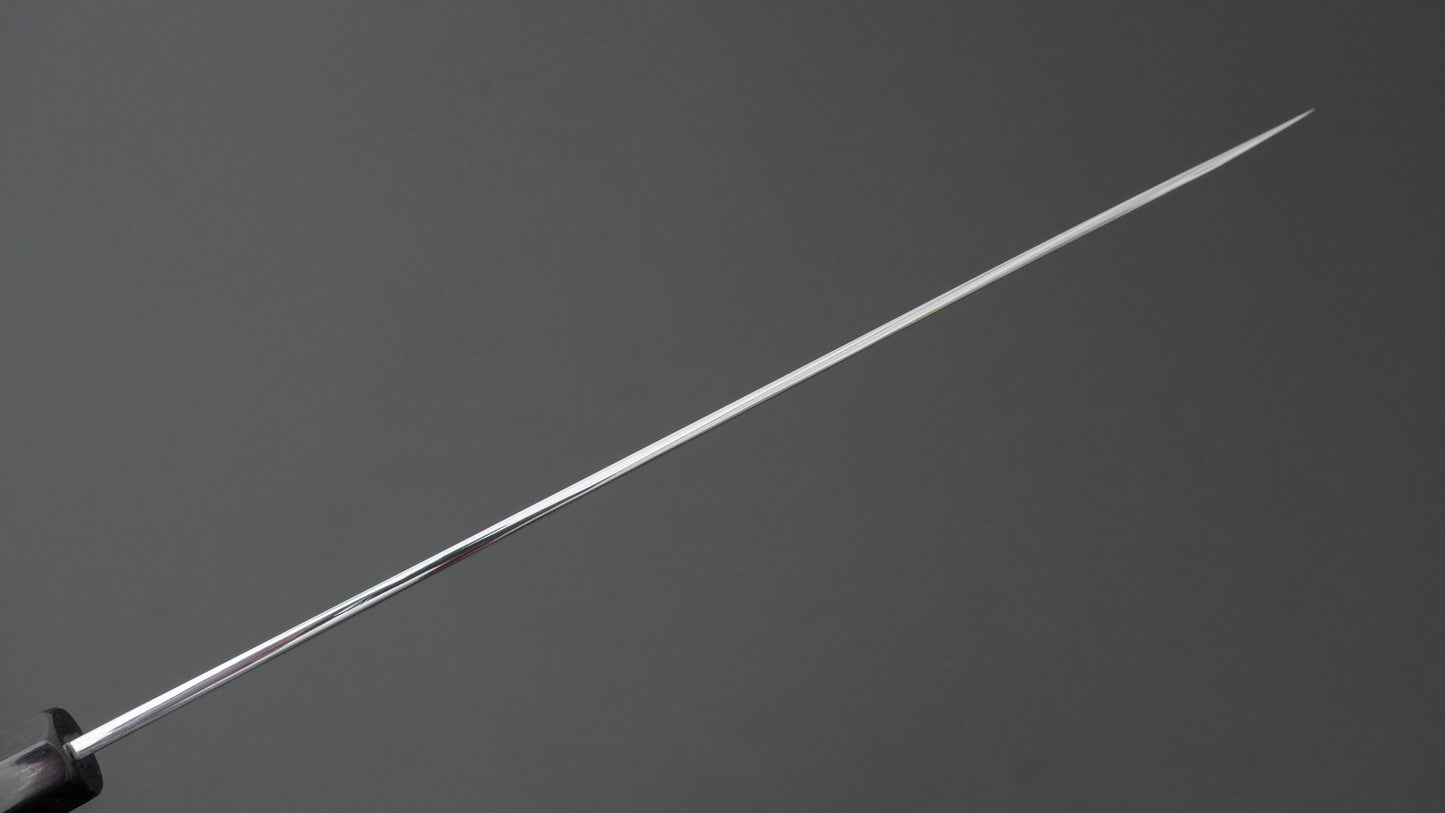 Hitohira Tanaka Katsushiro Blue #1 Yanagiba 270mm Ebony Handle (Saya)