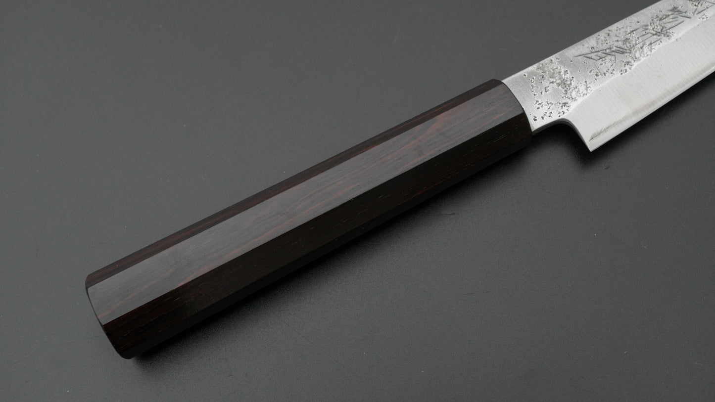 Hitohira Imojiya TH Silver #3 Nashiji Petty 120mm Ebony Handle