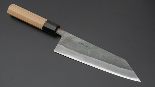Hitohira TD Blue #2 roestvrij beklede Kurouchi Bunka 170 mm Ho houten handvat