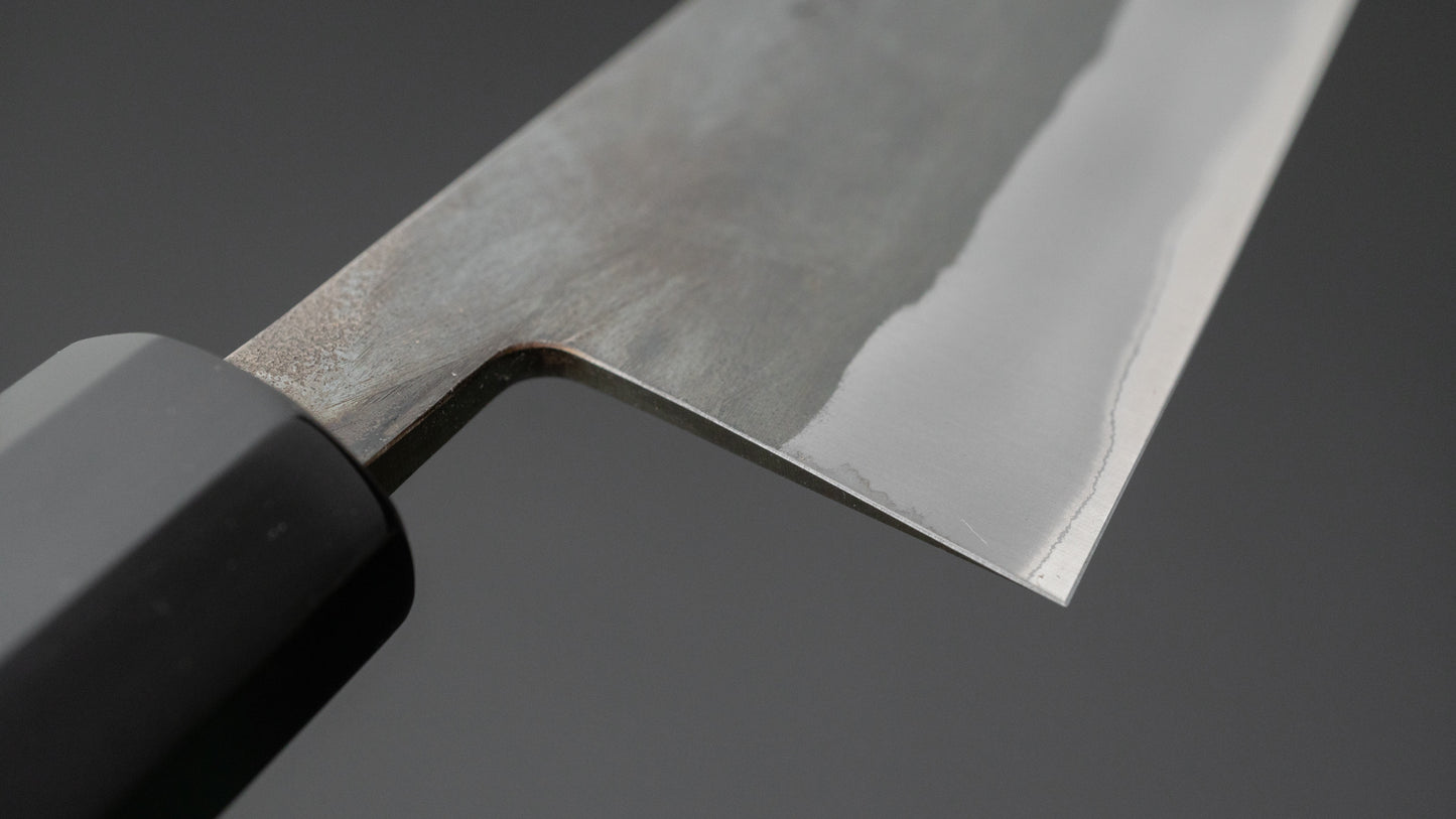 Hitohira TD Blue #2 Stainless Clad Kurouchi Bunka 170mm Ho Wood Handle