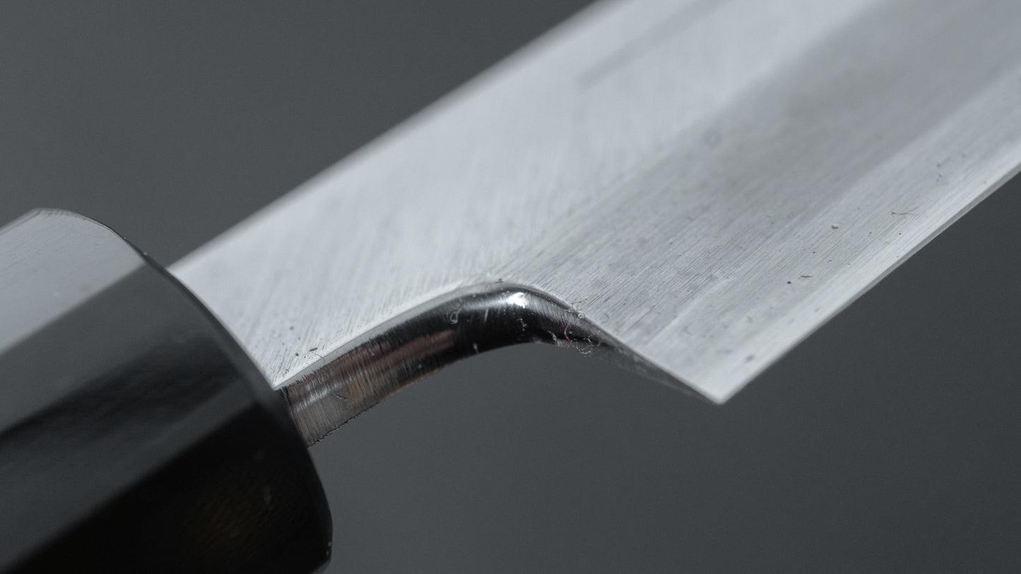 Hitohira Kikuchiyo Manzo Blue #2 Sakimaru Takobiki 240 mm Ho houten handvat (Saya)