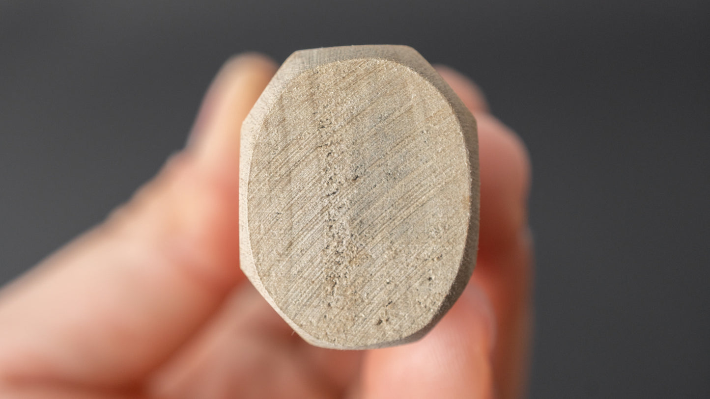 Hitohira Kikuchiyo Manzo Blue #2 Sakimaru Takobiki 240 mm Ho houten handvat (Saya)