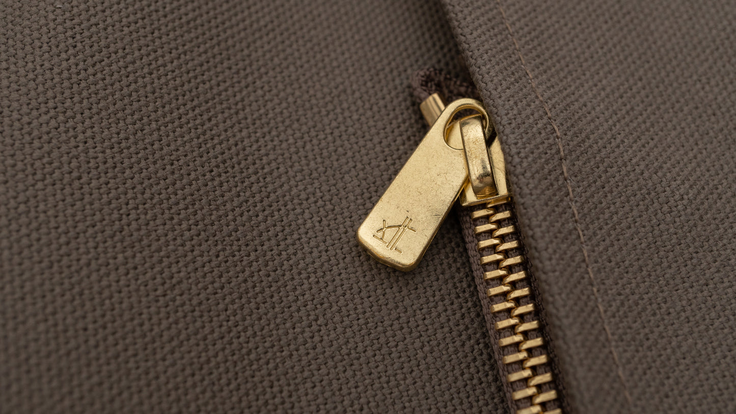 HI-CONDITION Hanpu Canvas 9 Pockets Knife Roll Dark Gray