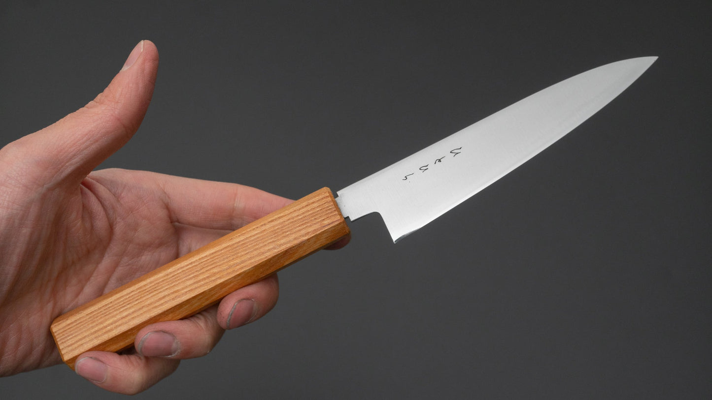 Hitohira KH Stainless Petty 120mm Keyaki Zelkova Handle (Mono)