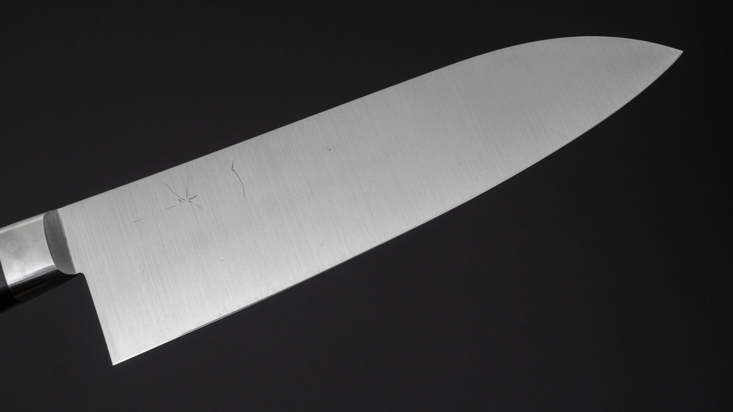 Hitohira Ashi Swedish Stainless Santoku 165mm Pakka Handle