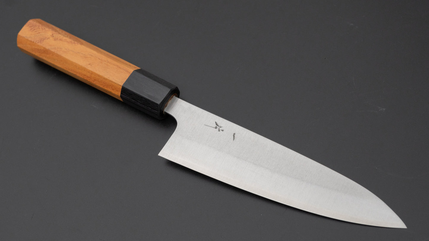 Hitohira Echizen SG2 Petty 135 mm Keyaki Zelkova-handvat