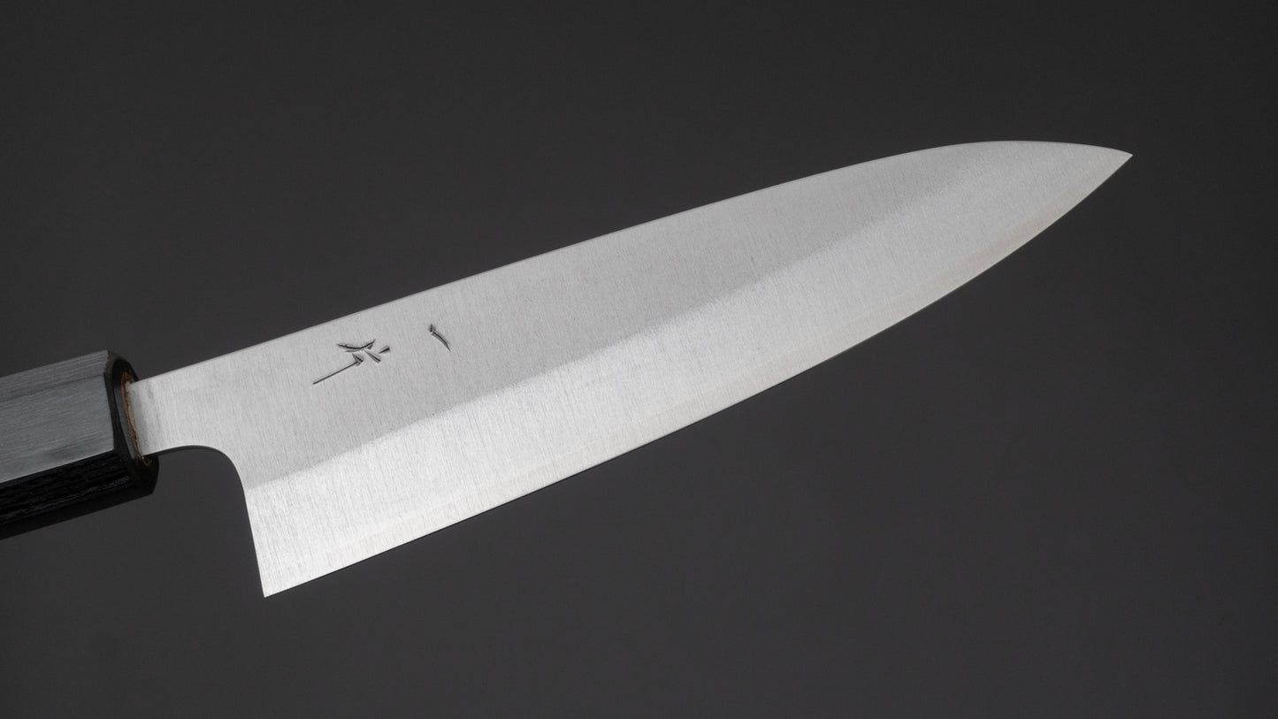 Hitohira Echizen SG2 Petty 135 mm Keyaki Zelkova-handvat