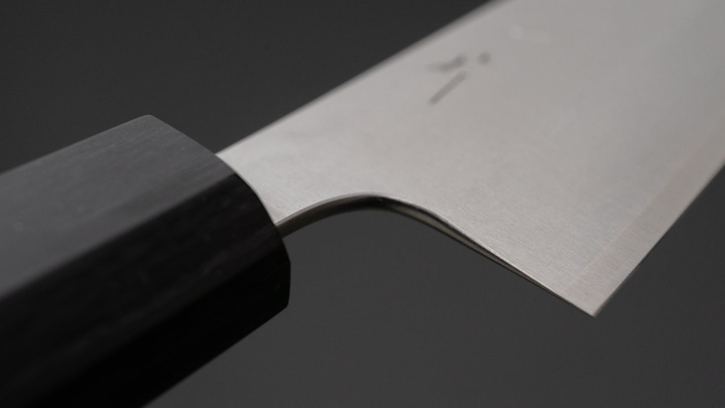 Hitohira Echizen SG2 Petty 135 mm Keyaki Zelkova-handvat