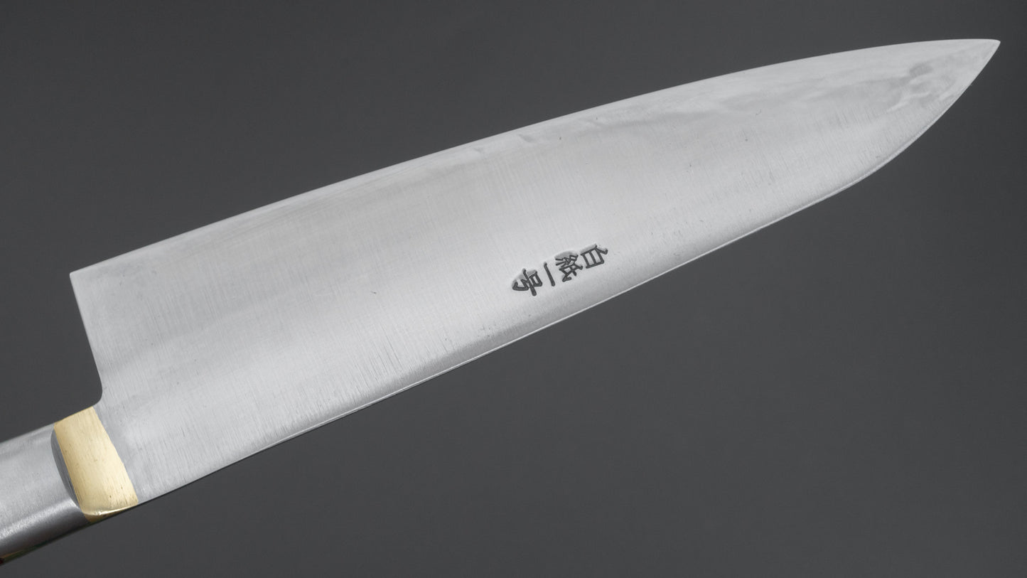 Kogetsu White #1 Gyuto 165mm Wine Pakka Handle