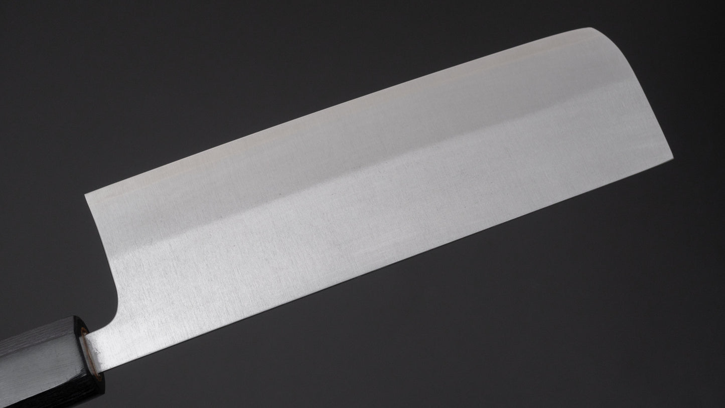 Hitohira Echizen SG2 Nakiri 165 mm Keyaki Zelkova-handvat