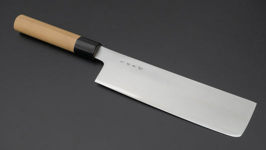 Hitohira KH roestvrij Nakiri 180 mm Ho houten handvat (D-vorm)
