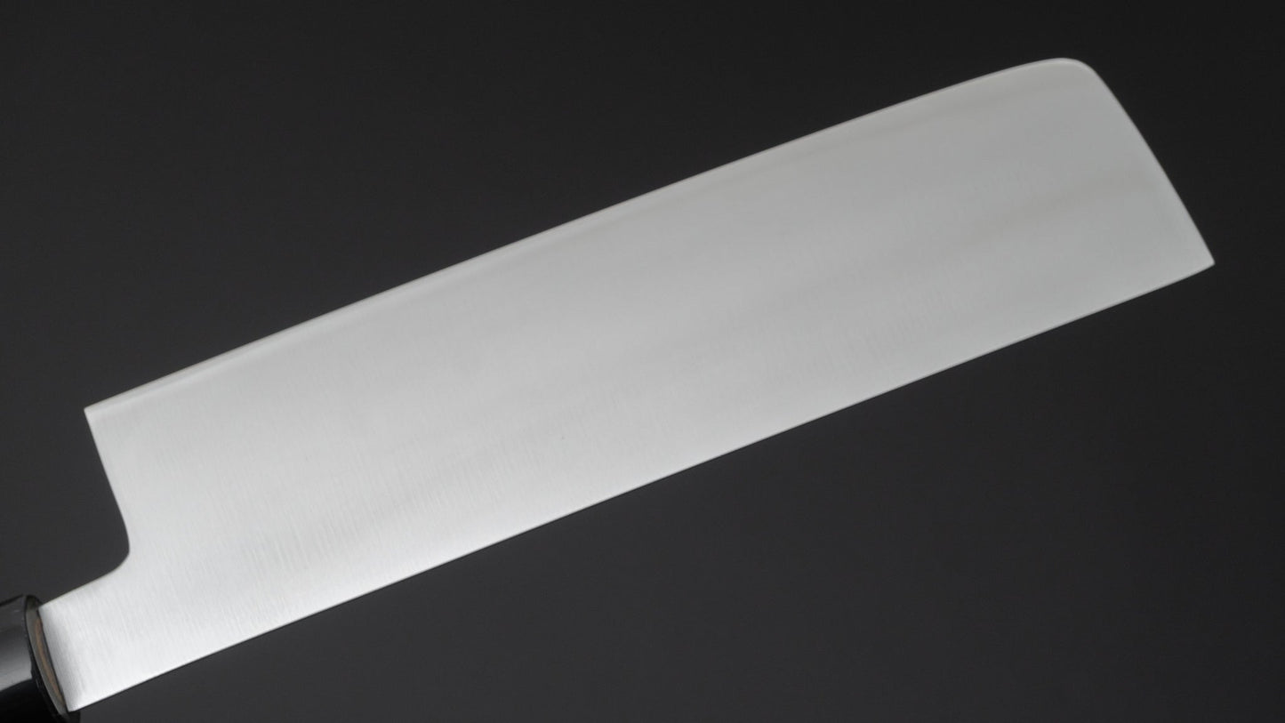 Hitohira KH Stainless Nakiri 180mm Ho Wood Handle (D-Shape)