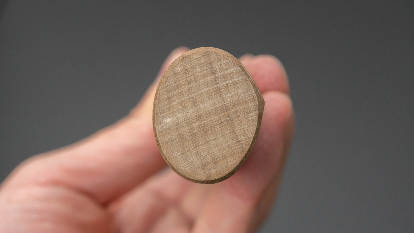 Hitohira KH Stainless Nakiri 180mm Ho Wood Handle (D-Shape)