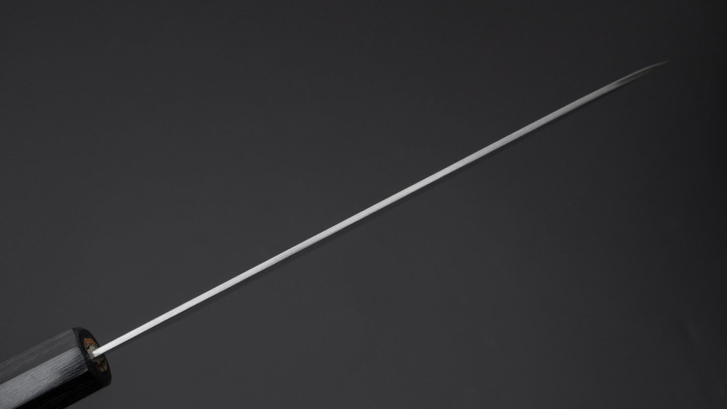 Hitohira Echizen SG2 Santoku 180 mm Keyaki Zelkova-handvat