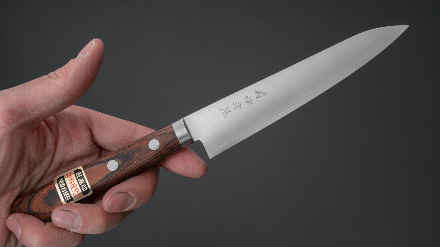 Hitohira Imojiya MZ VG-1 Petty 135mm Imitation Mahogany Handle