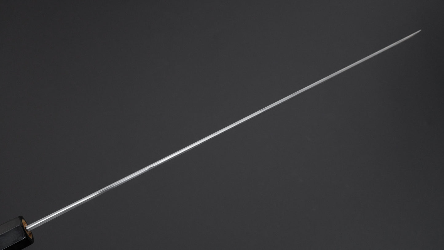 Hitohira Tanaka Mosuke Blue #1 Sakimaru Takobiki 300mm Ho Wood Handle (Saya)