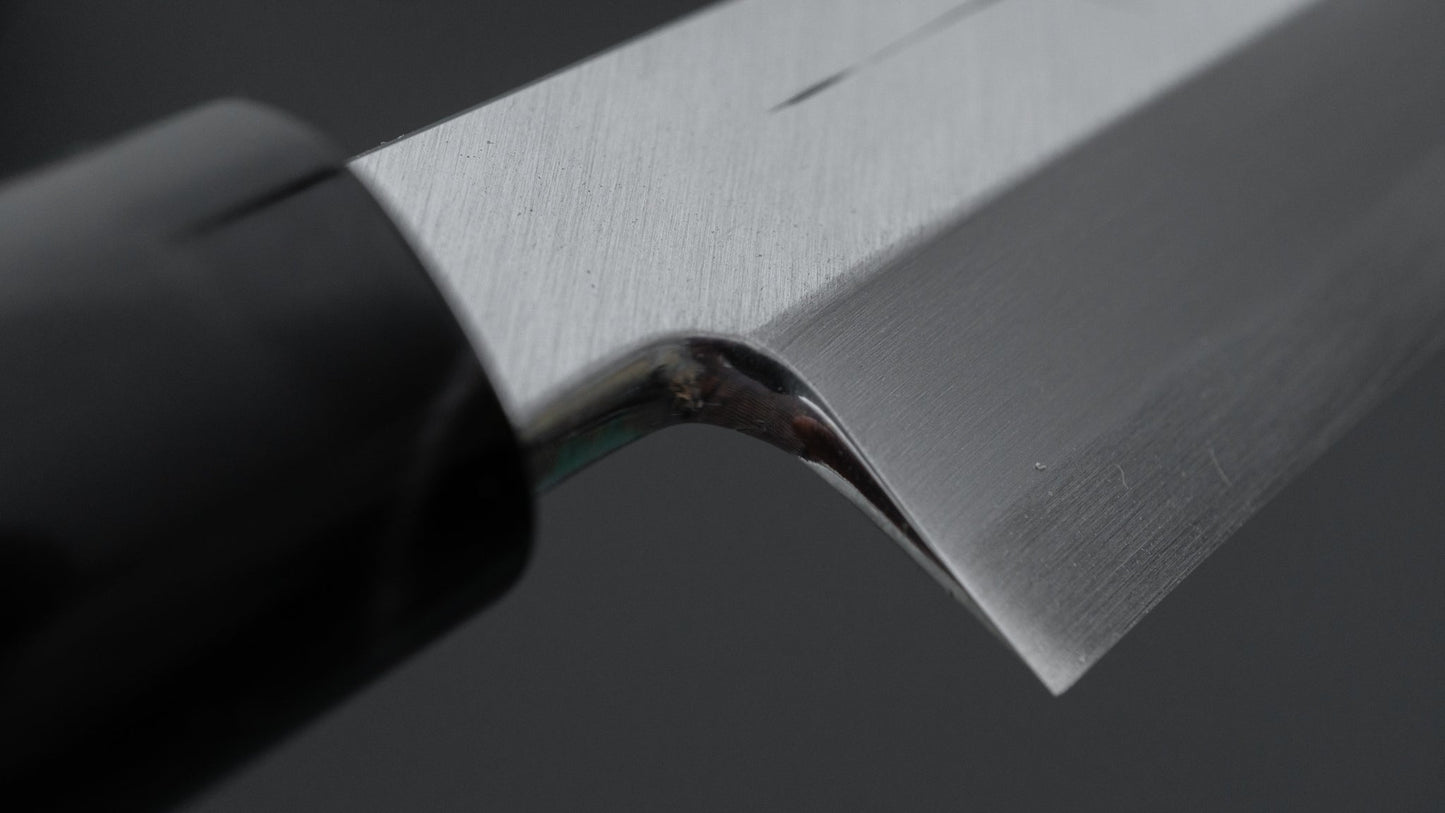 Hitohira Tanaka Manzo Blue #1 Yanagiba 300mm Ho Wood Handle (D-Shape/ Saya)