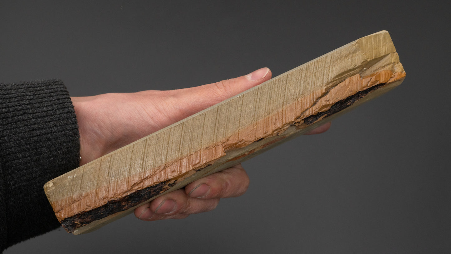 Hitohira geplukt Shobudani natuursteen San (nr. 0033)