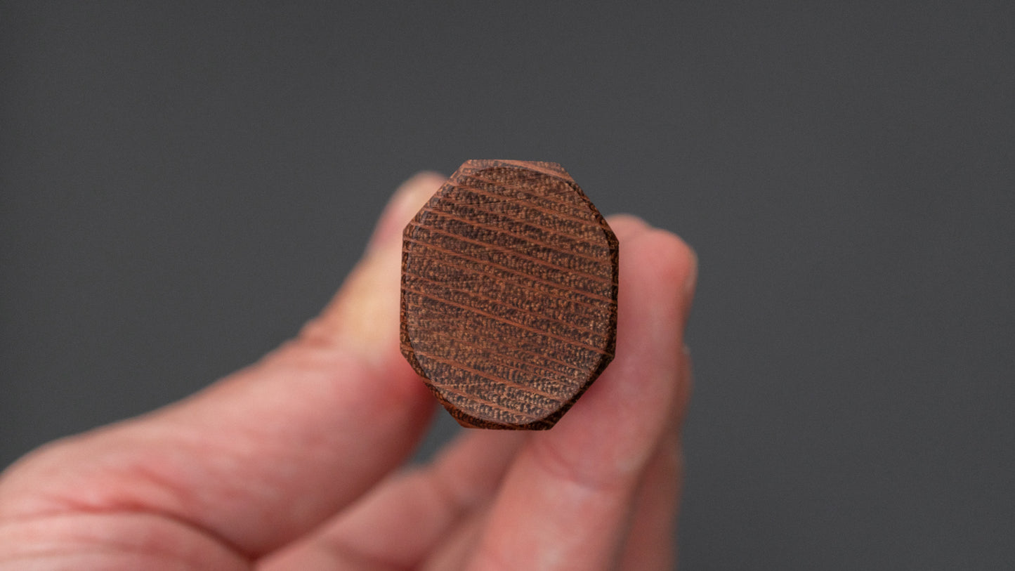 Tetsujin Silver #3 Kasumi Petty 135mm Lacewood Handle