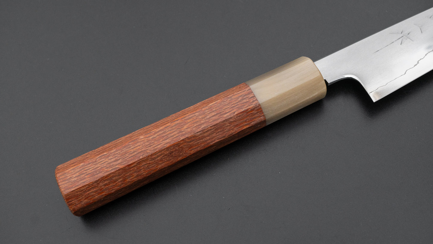 Tetsujin Silver #3 Kasumi Petty 135mm Lacewood Handle