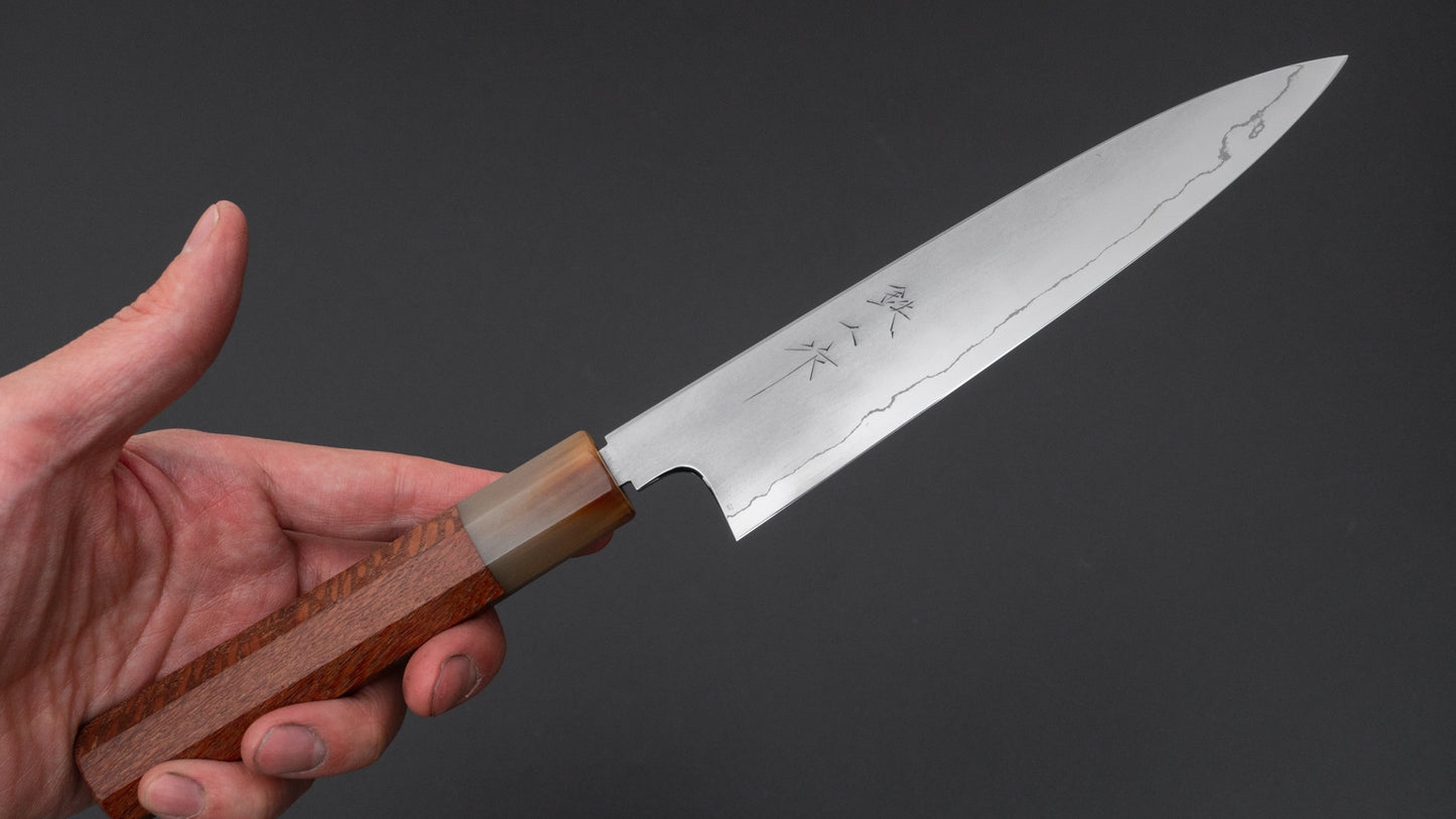 Tetsujin Silver #3 Kasumi Petty 165mm Lacewood Handle