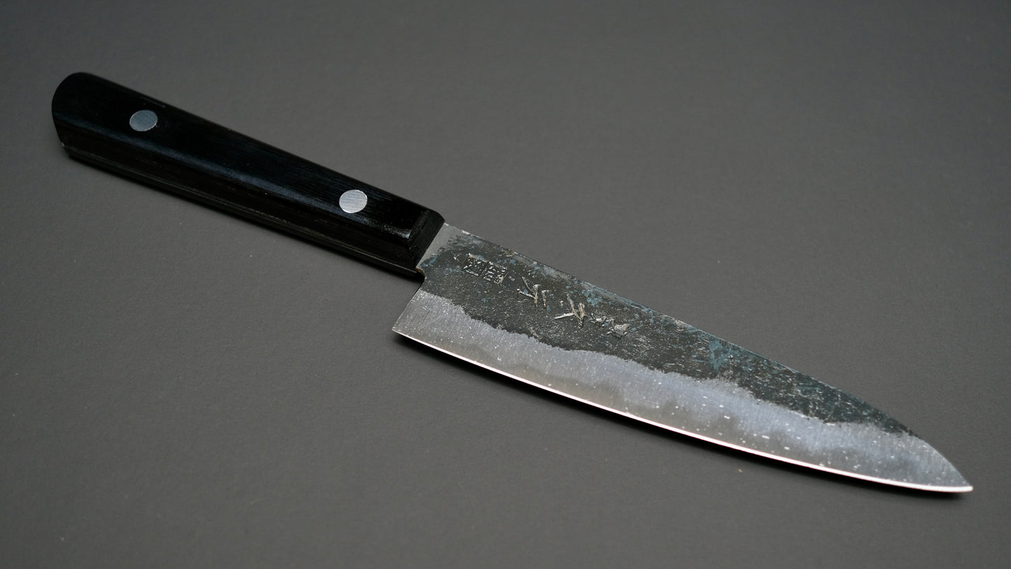 Morihei Hisamoto Kurouchi White #1 Petty 135mm Pakka Handle (No Bolster)