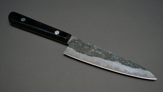 Morihei Hisamoto Kurouchi White #1 Petty 135mm Pakka Handvat (Geen Bolster)