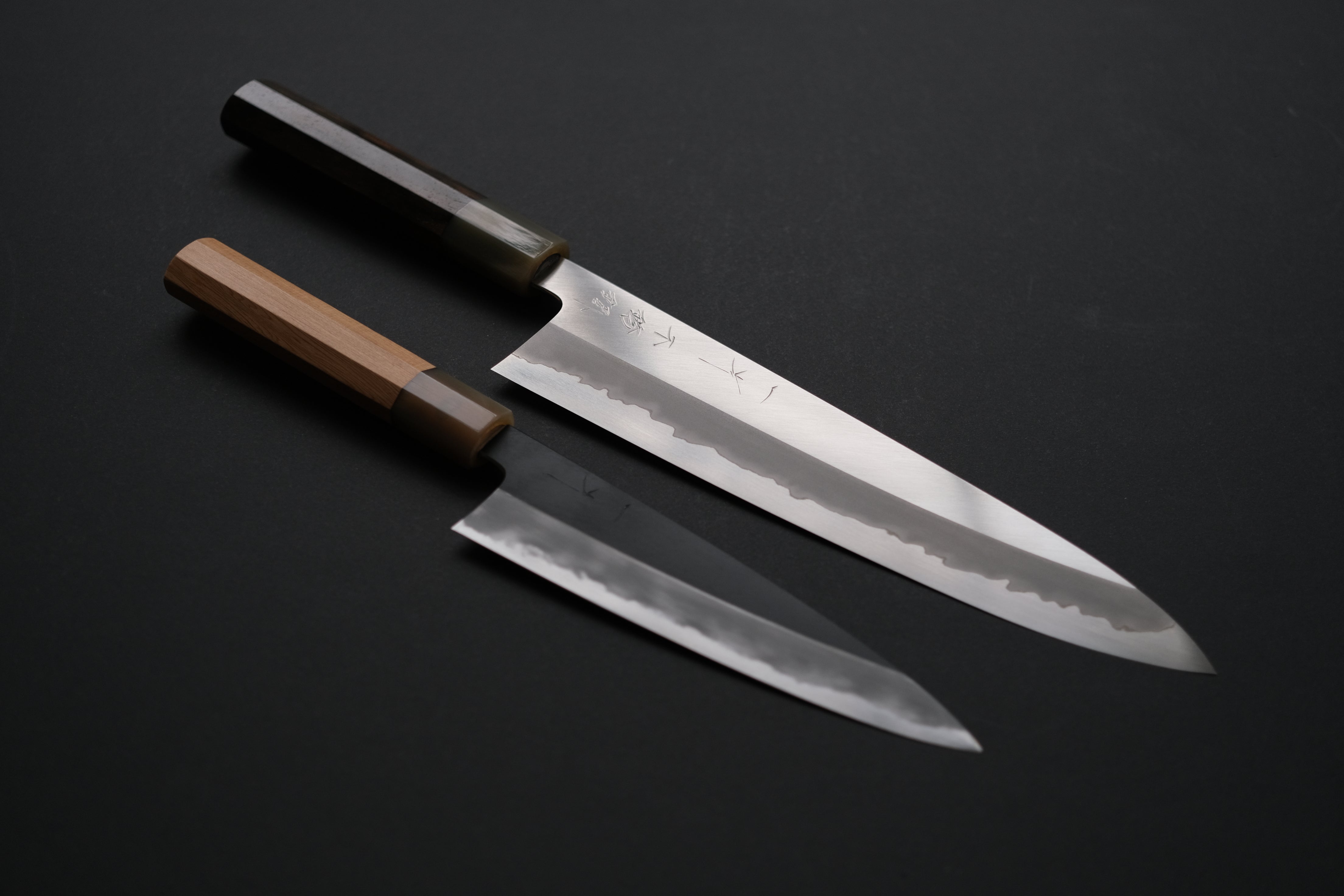 Hitoshiさま専用③ Hitohira x Tanaka x Kyuzo – Karasu Japanese knives