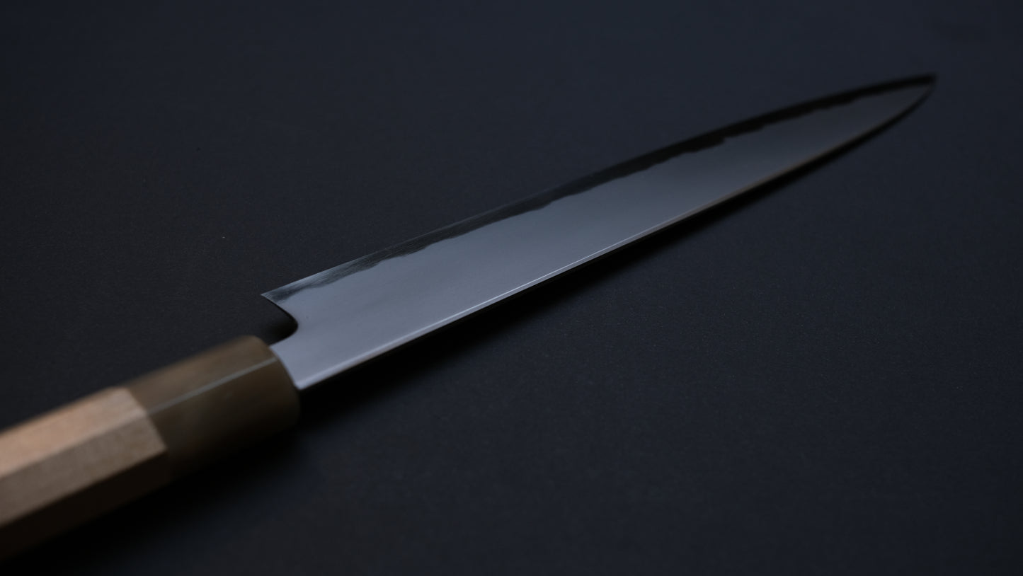 Tetsujin Blue #2 Kasumi Sujihiki 240 mm Taihei Ho houten handvat (blond)