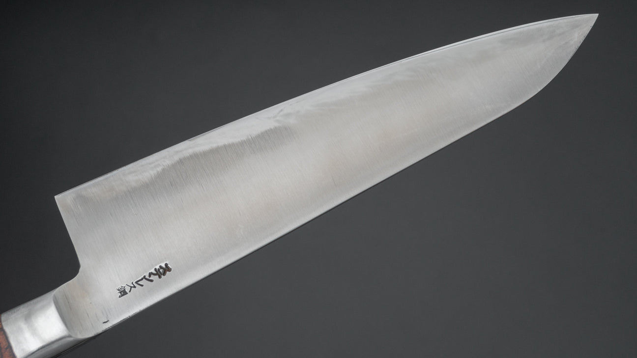 Kogetsu Mandai roestvrij Gyuto 180 mm imitatie mahoniehouten handvat 