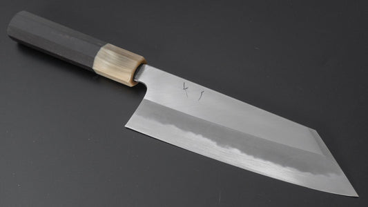 Hitohira Tanaka Kyuzo Blue #1 Migaki Bunka Taihei Ebony Handle