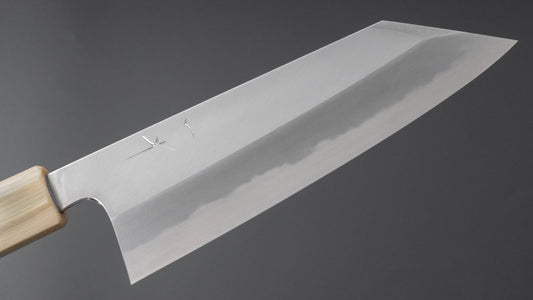 Hitohira Tanaka Kyuzo Blue #1 Migaki Bunka Taihei Ebony Handle