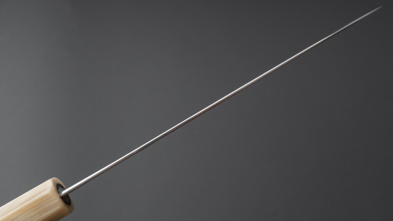 Hitohira Tanaka Kyuzo Blue #1 Migaki Bunka Taihei Ebony Handle