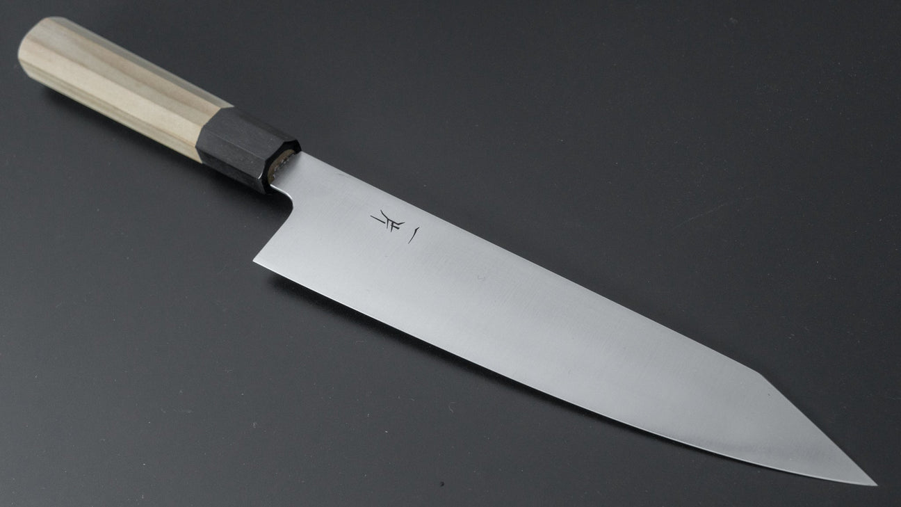 Hitohira FJ VG-10 Kiritsuke Gyuto 240 mm Ho houten handvat (Wa)