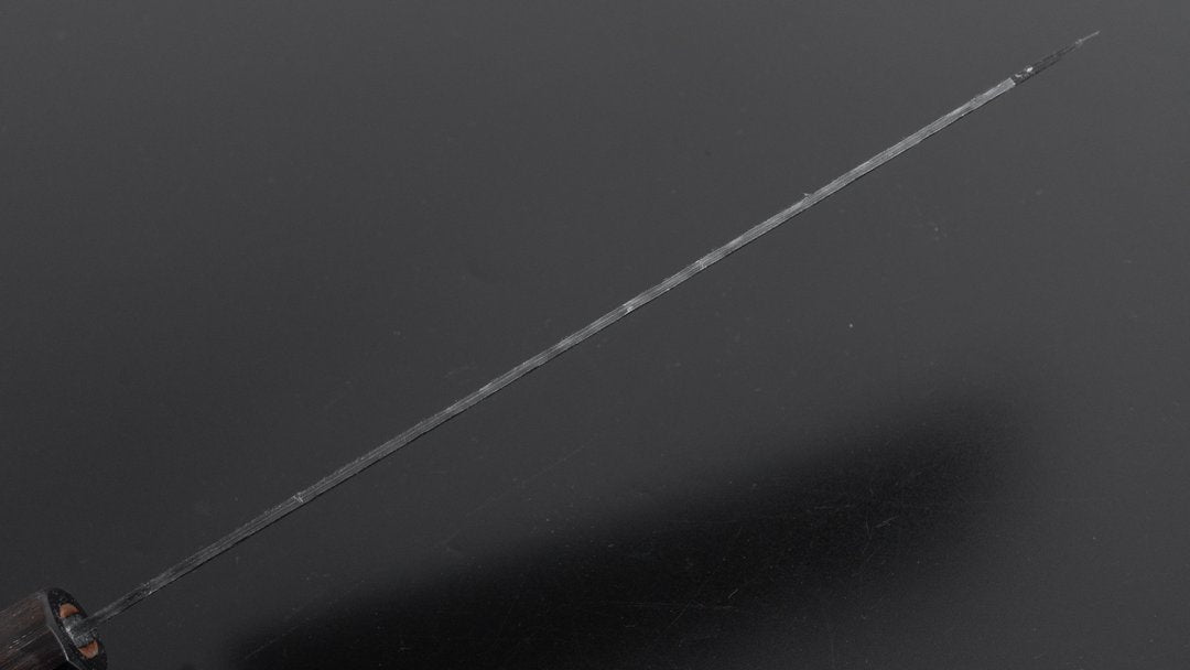 Hitohira Futana SB Kuro Tsuchime Kiritsuke Gyuto 210mm Cherry Wood Handle