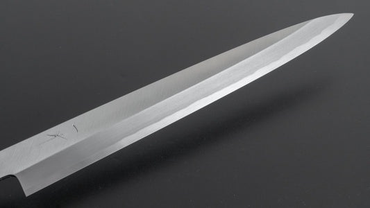 Hitohira Kikuchiyo Manzo White #3 Yanagiba 240mm Ho Wood Handle (D-Shape)