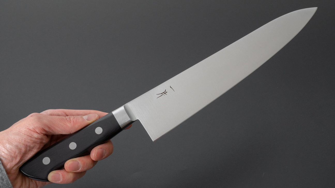 Hitohira FJ VG-1 Gyuto 240 mm Pakka-handgreep