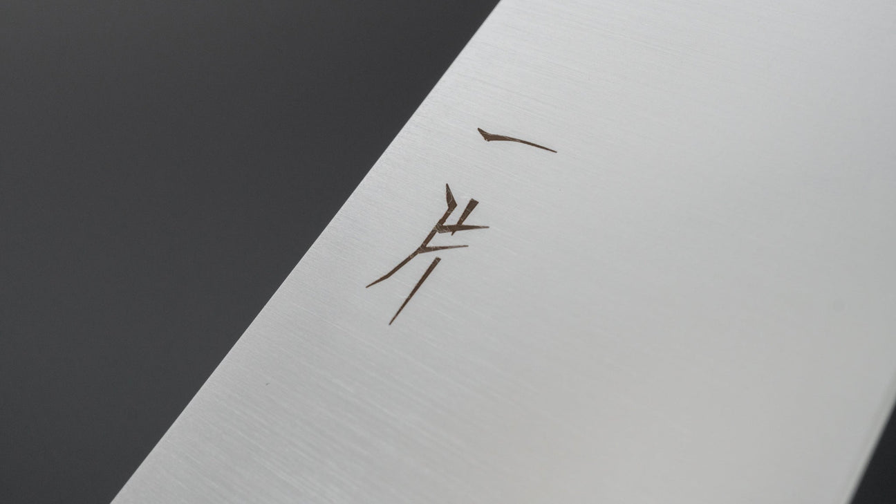 Hitohira FJ VG-1 Gyuto 240 mm Pakka-handgreep