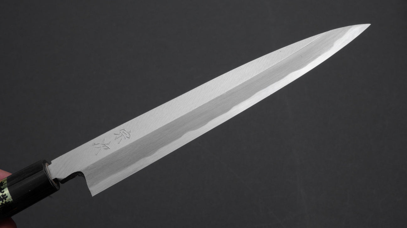 Morihei Munetsugu White #2 Yanagiba 180mm Ho Wood Handle