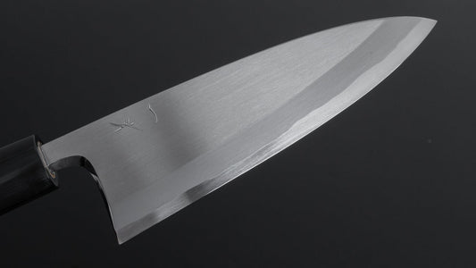 Hitohira Togashi Wit #1 Tachi Deba 150 mm Ho houten handvat (Saya)