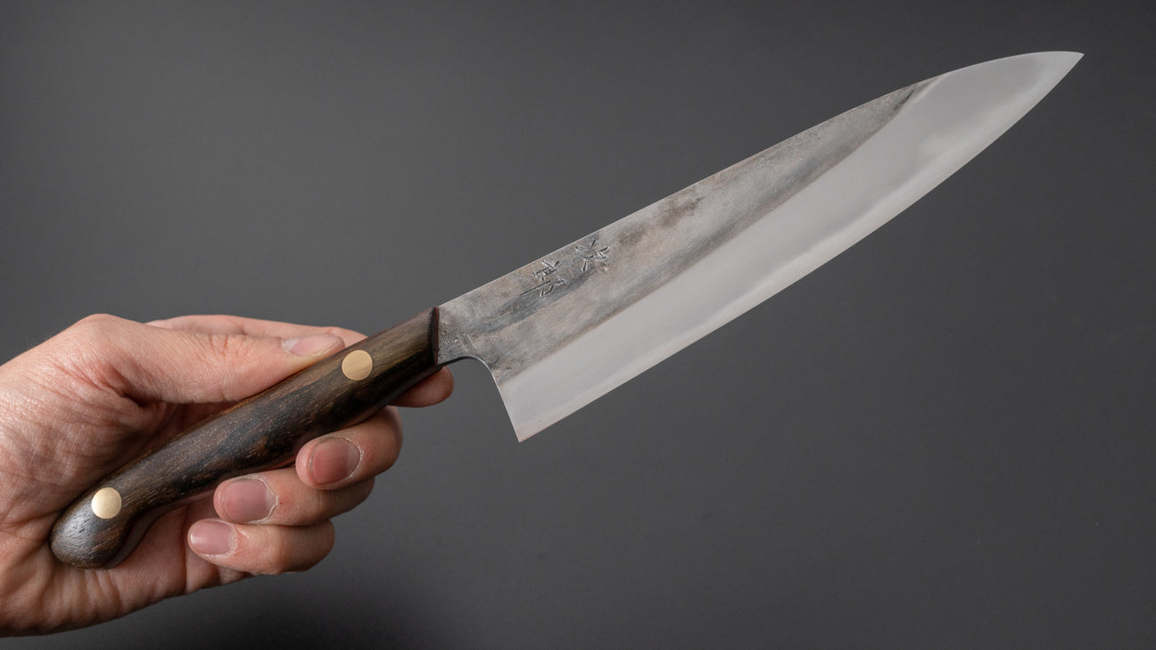 Jiro Tsuchime Yo Petty 180mm Ziricote Handle (#439)