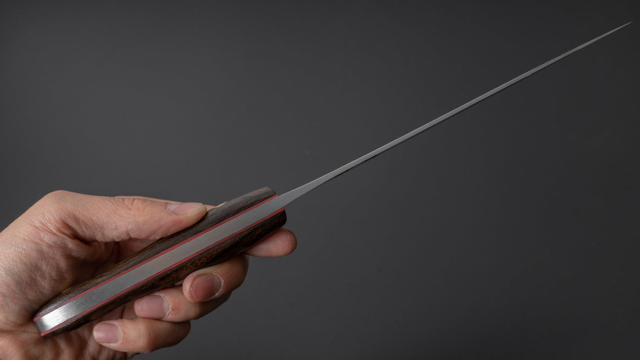 Jiro Tsuchime Yo Petty 180mm Ziricote Handle (#439)