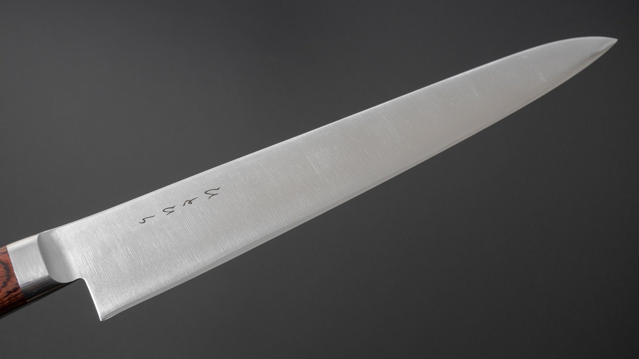 Hitohira KH Stainless Sujihiki 240mm Imitation Mahogany Handle