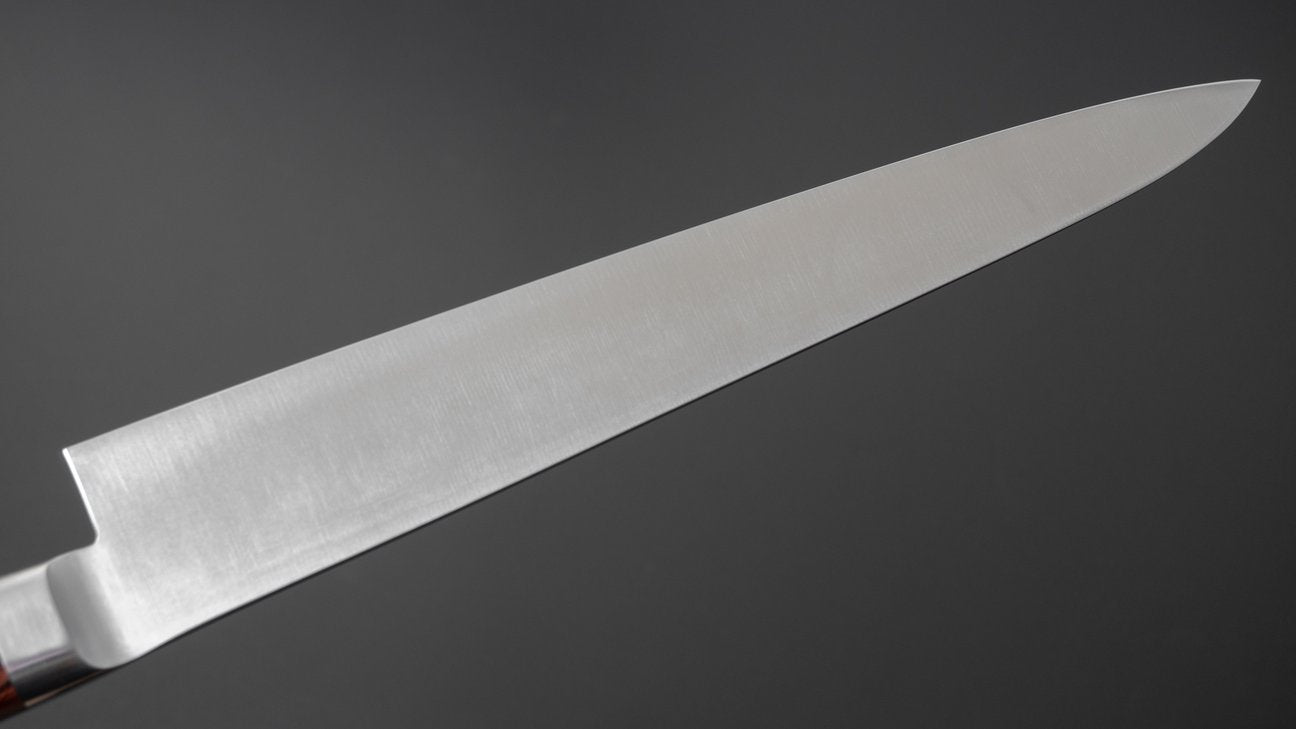 Hitohira KH Stainless Sujihiki 240mm Imitation Mahogany Handle