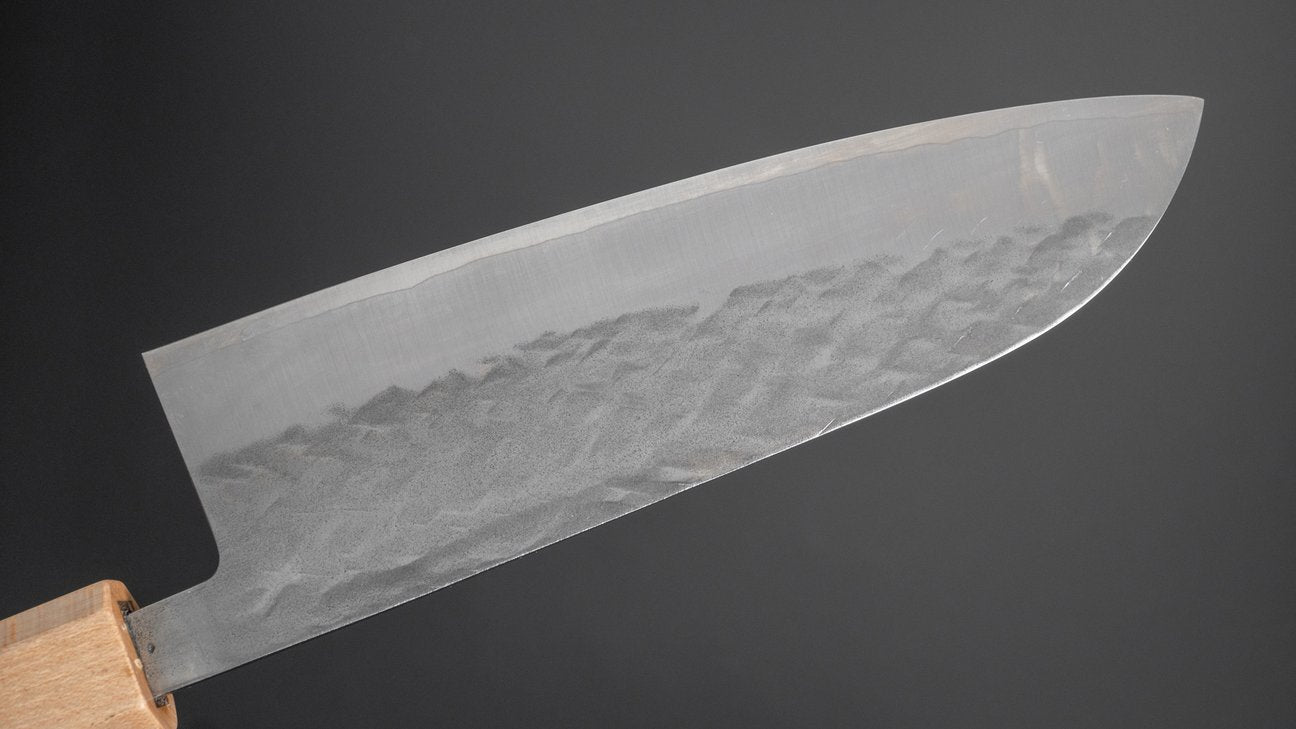 Hitohira TD SLD Tsuchime Santoku 165 mm walnoot handvat