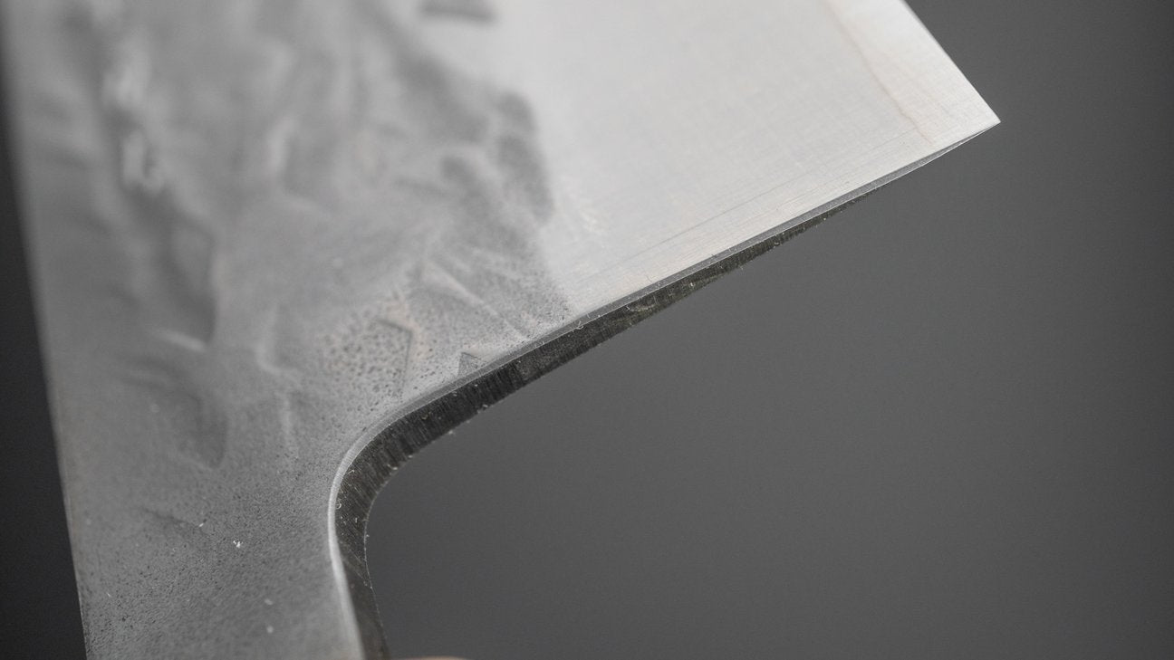 Hitohira TD SLD Tsuchime Nakiri 165mm Walnut Handle