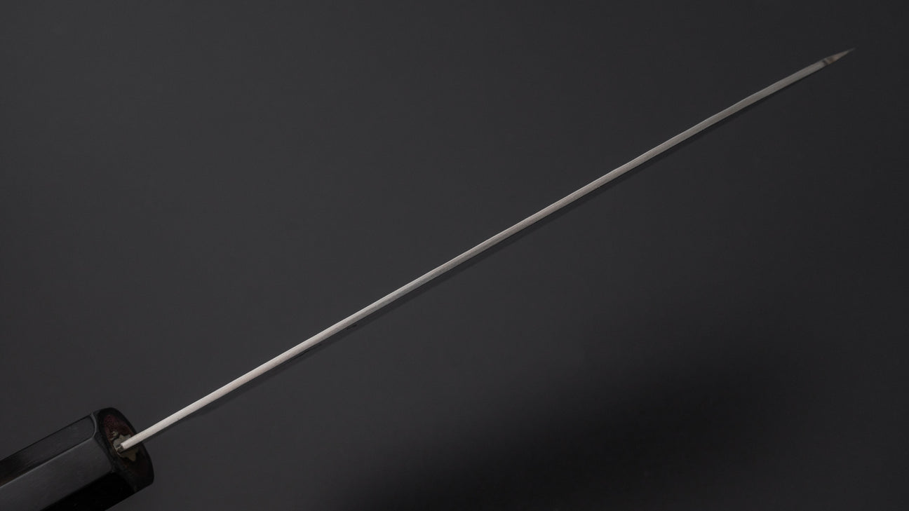 Hitohira NM Tsuchime Santoku 170mm Purpleheart Handle