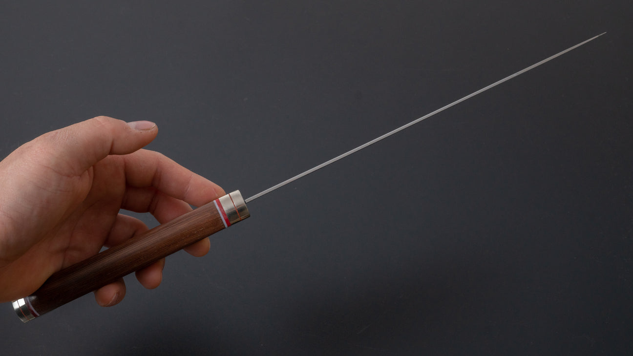 Hitohira Imojiya TH Damascus Gyuto 240mm Fusion Tagayasan Handle